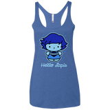 T-Shirts Vintage Royal / X-Small Hello Lapis Women's Triblend Racerback Tank