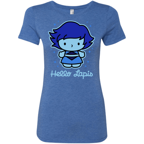 T-Shirts Vintage Royal / S Hello Lapis Women's Triblend T-Shirt