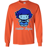 T-Shirts Orange / YS Hello Lapis Youth Long Sleeve T-Shirt