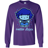 T-Shirts Purple / YS Hello Lapis Youth Long Sleeve T-Shirt
