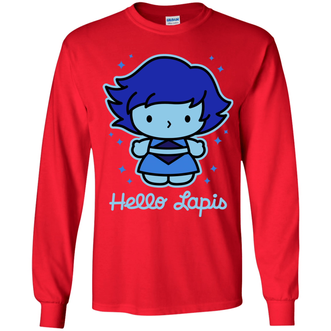 T-Shirts Red / YS Hello Lapis Youth Long Sleeve T-Shirt