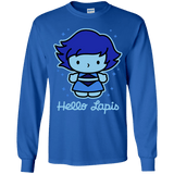 T-Shirts Royal / YS Hello Lapis Youth Long Sleeve T-Shirt