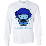 T-Shirts White / YS Hello Lapis Youth Long Sleeve T-Shirt