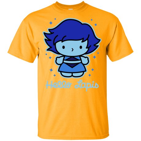 T-Shirts Gold / YXS Hello Lapis Youth T-Shirt