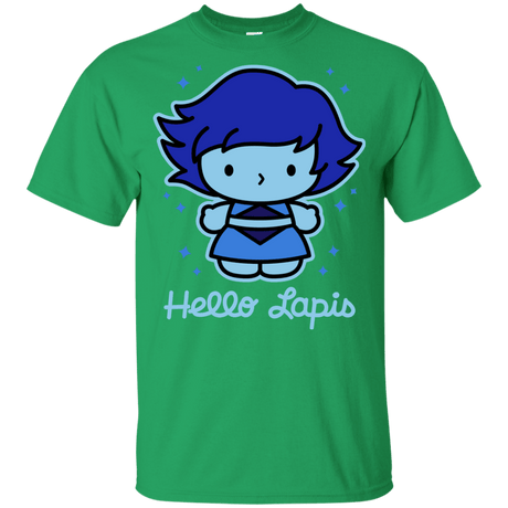 T-Shirts Irish Green / YXS Hello Lapis Youth T-Shirt