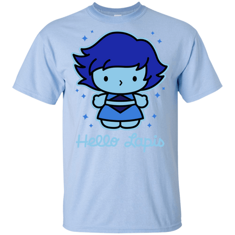 T-Shirts Light Blue / YXS Hello Lapis Youth T-Shirt