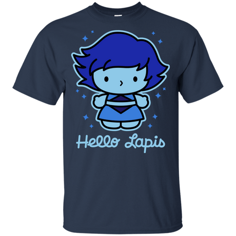 T-Shirts Navy / YXS Hello Lapis Youth T-Shirt