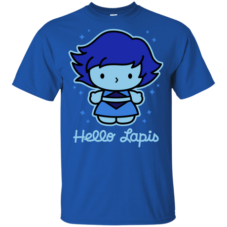 T-Shirts Royal / YXS Hello Lapis Youth T-Shirt