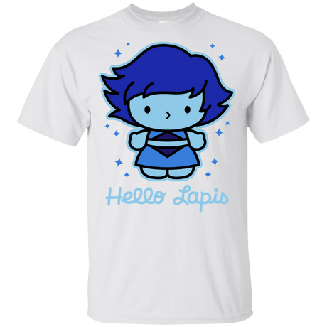 T-Shirts White / YXS Hello Lapis Youth T-Shirt