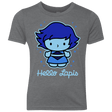 T-Shirts Premium Heather / YXS Hello Lapis Youth Triblend T-Shirt