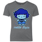 T-Shirts Premium Heather / YXS Hello Lapis Youth Triblend T-Shirt