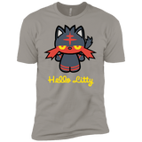 T-Shirts Light Grey / YXS Hello Litty Boys Premium T-Shirt