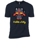T-Shirts Midnight Navy / YXS Hello Litty Boys Premium T-Shirt