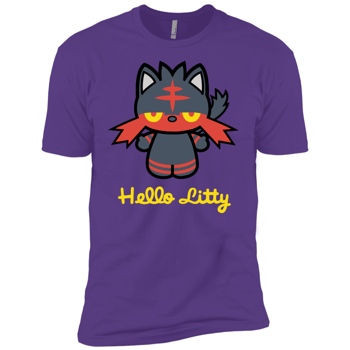 T-Shirts Purple Rush / YXS Hello Litty Boys Premium T-Shirt