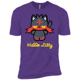 T-Shirts Purple Rush / YXS Hello Litty Boys Premium T-Shirt