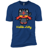 T-Shirts Royal / YXS Hello Litty Boys Premium T-Shirt