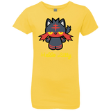 T-Shirts Vibrant Yellow / YXS Hello Litty Girls Premium T-Shirt