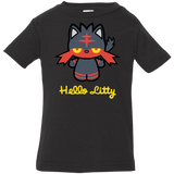 T-Shirts Black / 6 Months Hello Litty Infant Premium T-Shirt