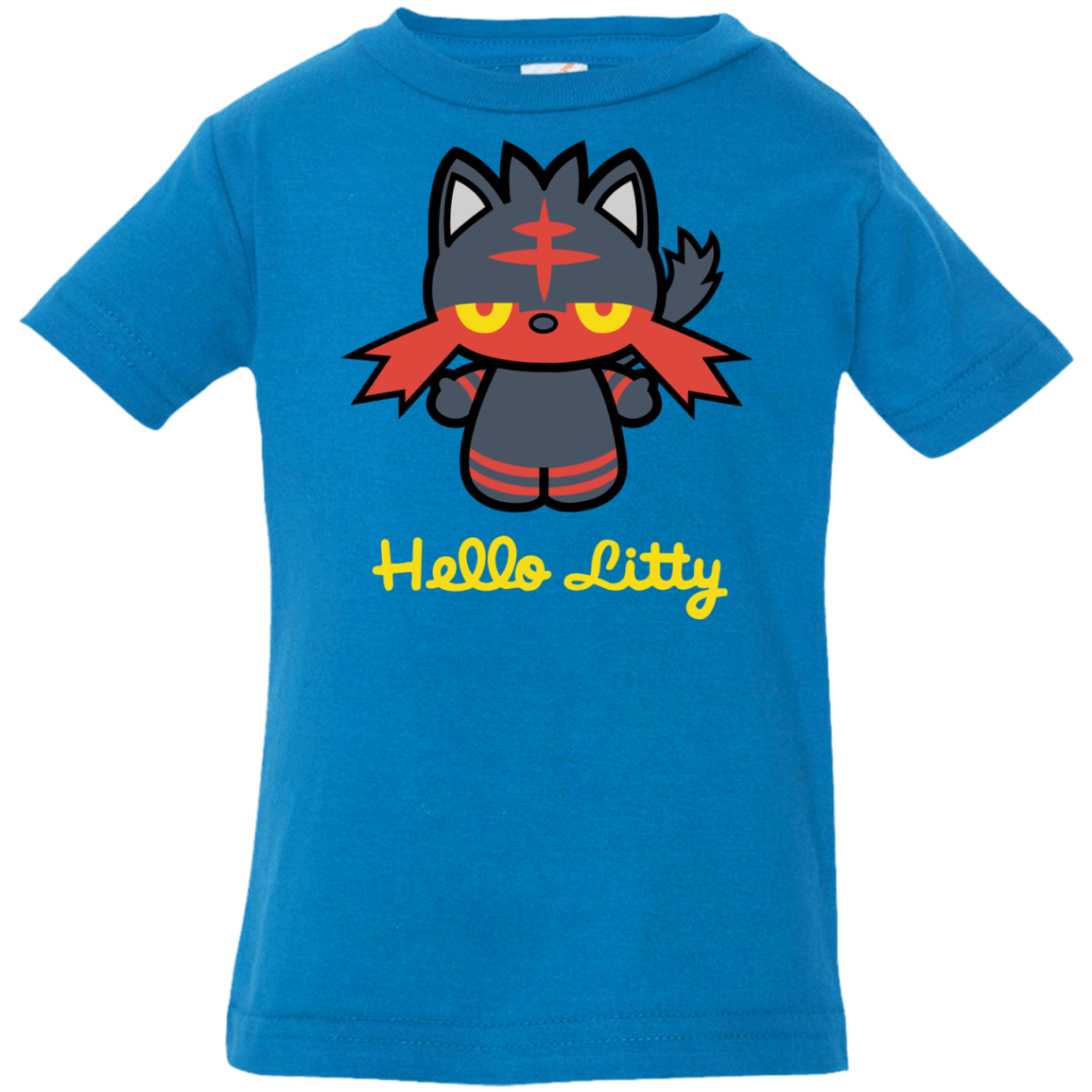 T-Shirts Cobalt / 6 Months Hello Litty Infant Premium T-Shirt