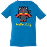 T-Shirts Cobalt / 6 Months Hello Litty Infant Premium T-Shirt