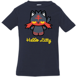 T-Shirts Navy / 6 Months Hello Litty Infant Premium T-Shirt