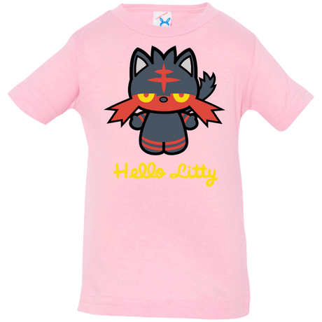 T-Shirts Pink / 6 Months Hello Litty Infant Premium T-Shirt