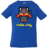 T-Shirts Royal / 6 Months Hello Litty Infant Premium T-Shirt
