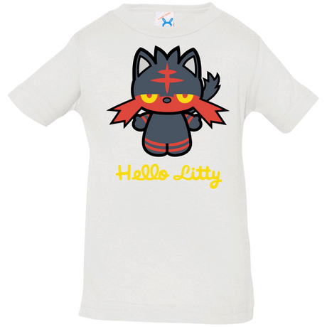 T-Shirts White / 6 Months Hello Litty Infant Premium T-Shirt