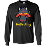 Hello Litty Men's Long Sleeve T-Shirt