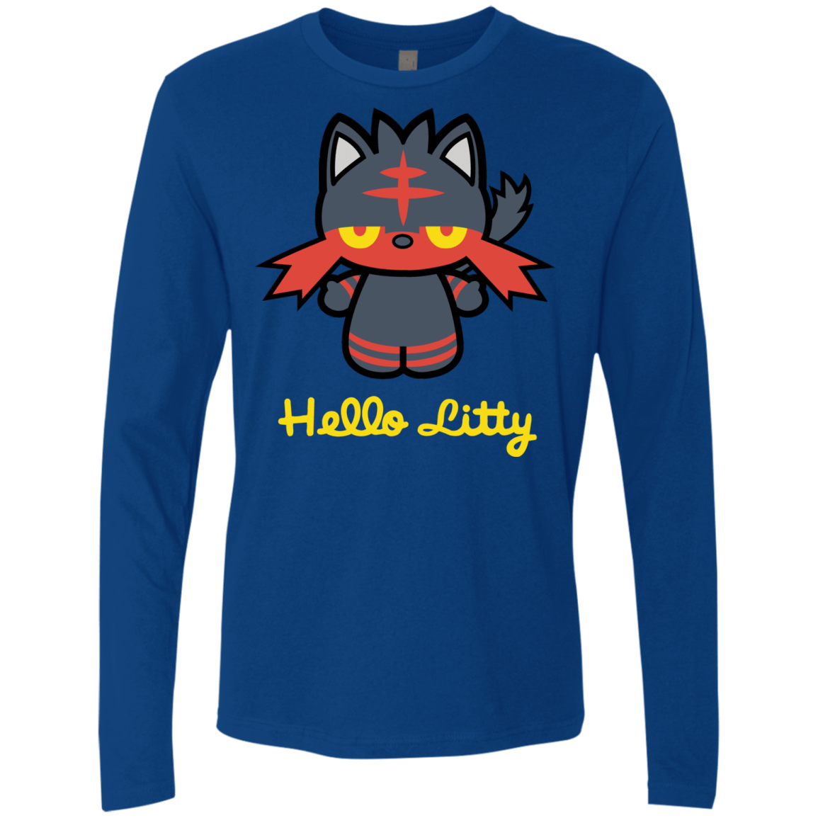 Hello Litty Men's Premium Long Sleeve