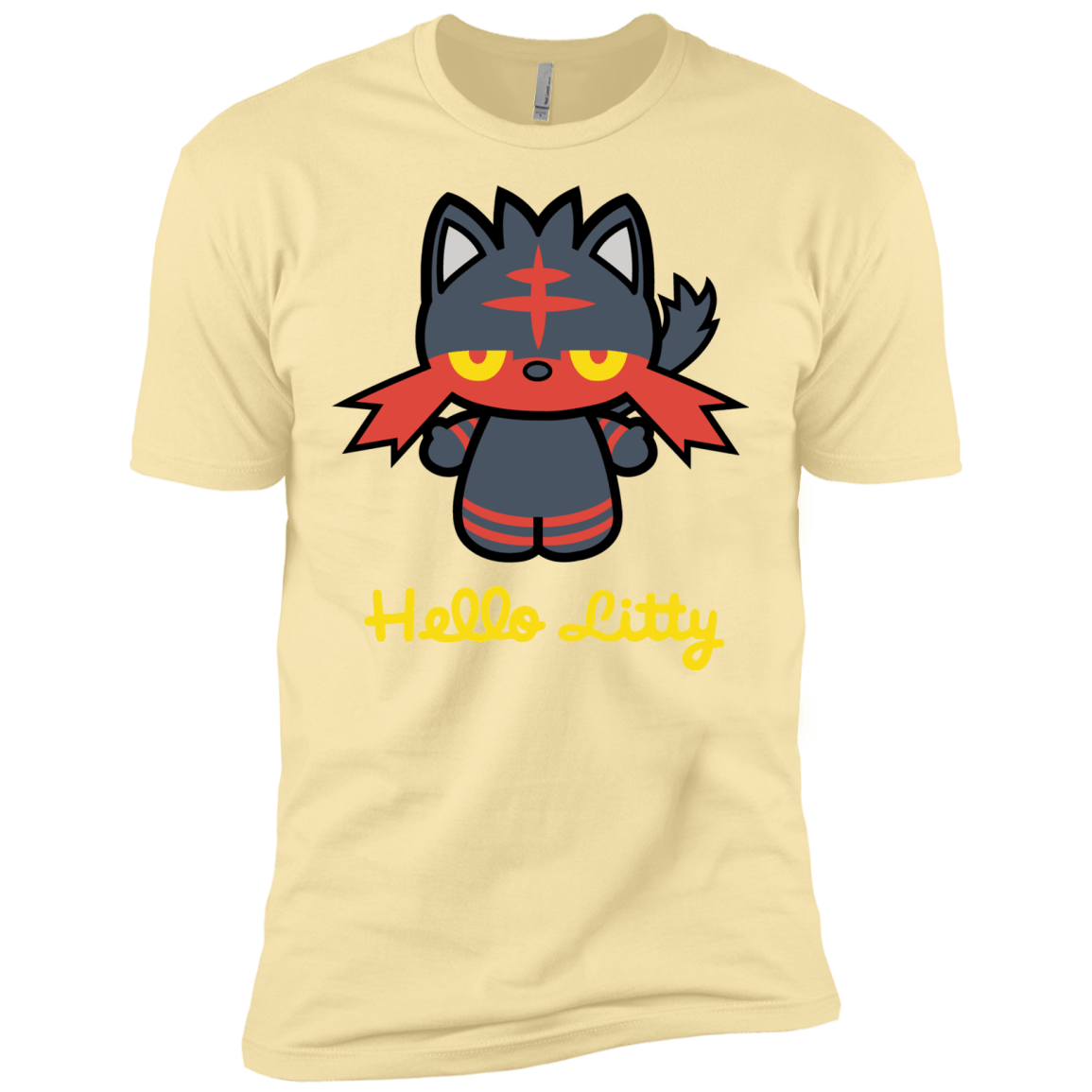 Hello Litty Men's Premium T-Shirt