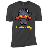 T-Shirts Heavy Metal / X-Small Hello Litty Men's Premium T-Shirt