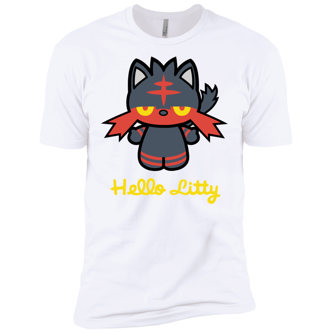 Hello Litty Men's Premium T-Shirt