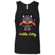 T-Shirts Black / S Hello Litty Men's Premium Tank Top