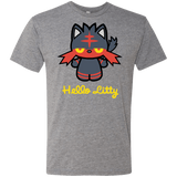 T-Shirts Premium Heather / S Hello Litty Men's Triblend T-Shirt