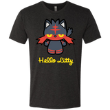 T-Shirts Vintage Black / S Hello Litty Men's Triblend T-Shirt