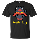 T-Shirts Black / S Hello Litty T-Shirt