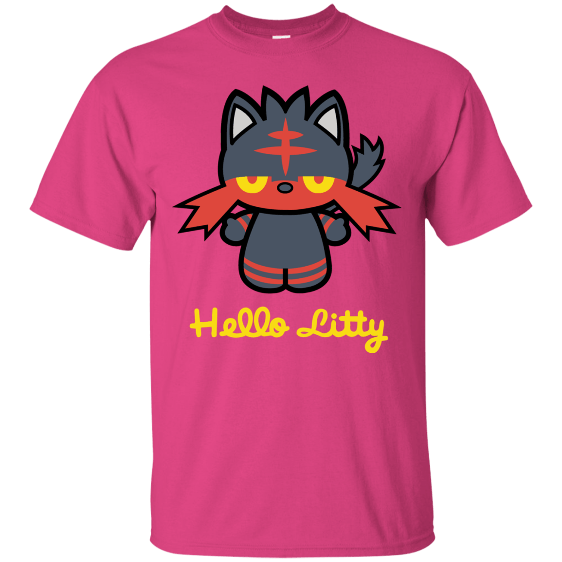 T-Shirts Heliconia / S Hello Litty T-Shirt