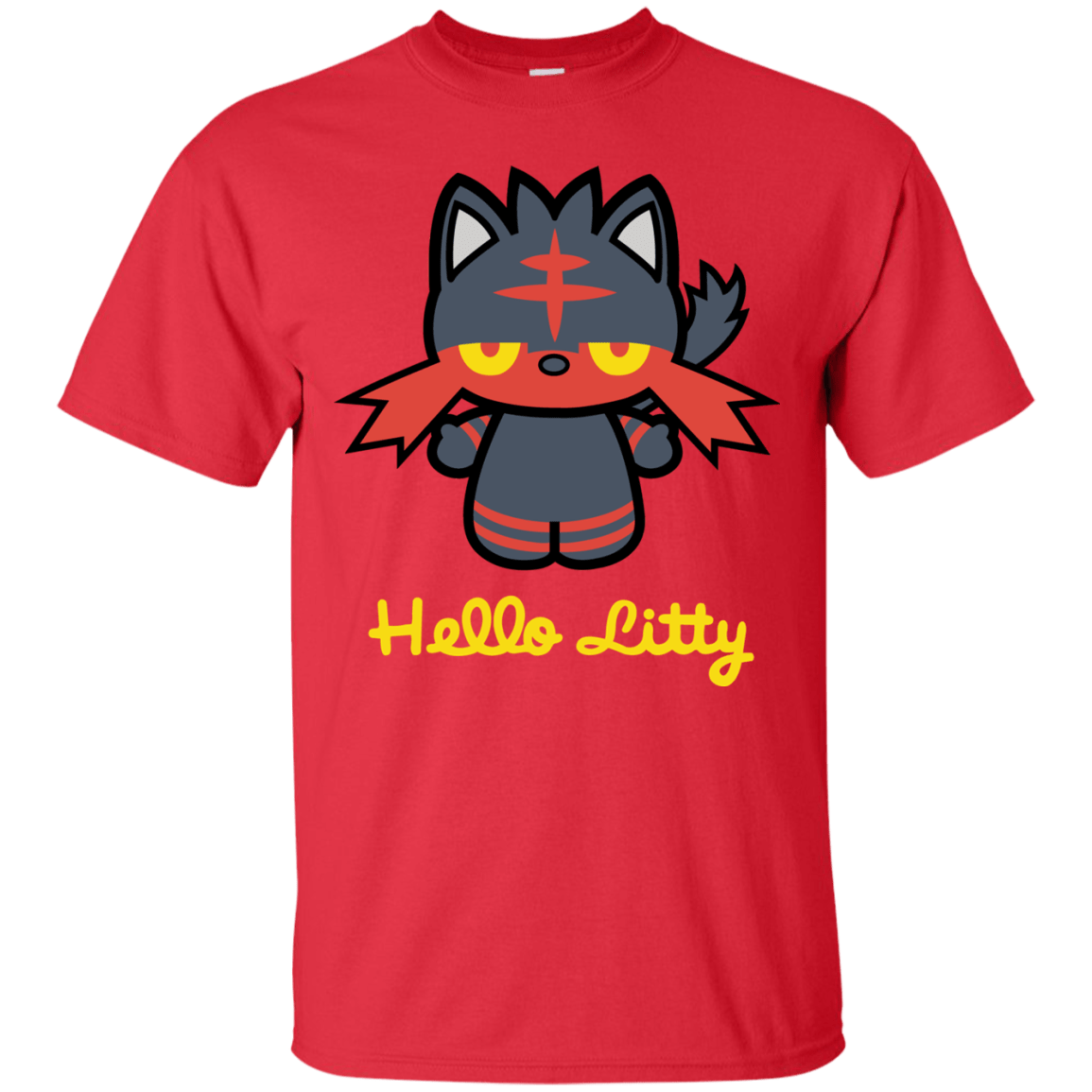 T-Shirts Red / S Hello Litty T-Shirt