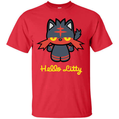 T-Shirts Red / S Hello Litty T-Shirt