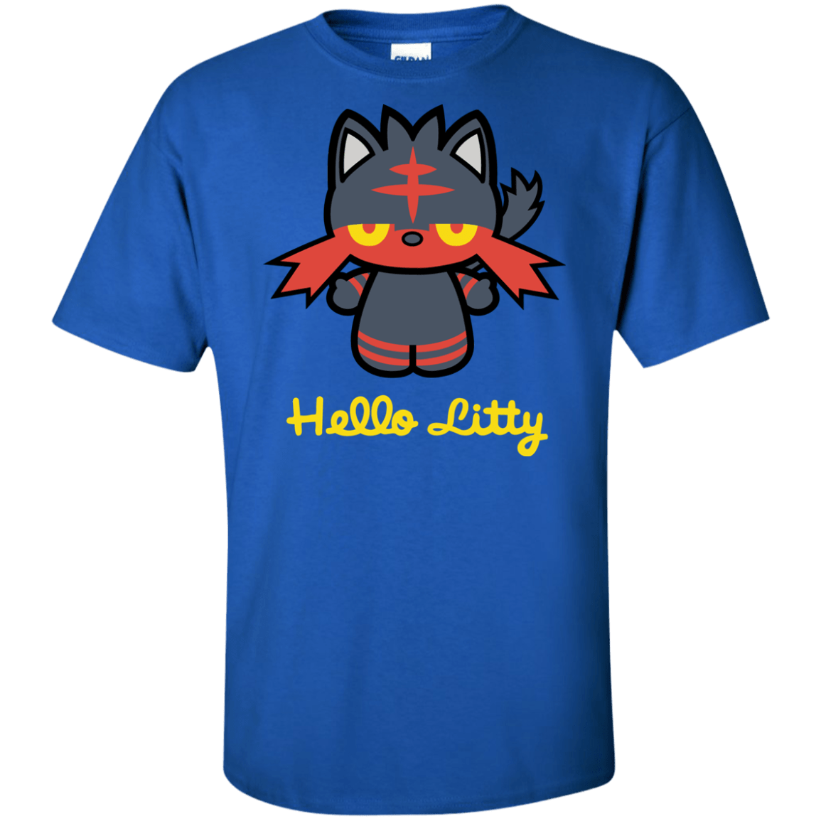 T-Shirts Royal / XLT Hello Litty Tall T-Shirt