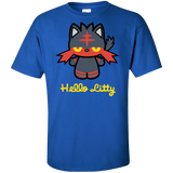 T-Shirts Royal / XLT Hello Litty Tall T-Shirt