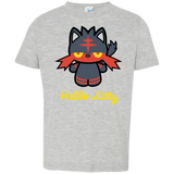 T-Shirts Heather Grey / 2T Hello Litty Toddler Premium T-Shirt