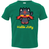 T-Shirts Kelly / 2T Hello Litty Toddler Premium T-Shirt