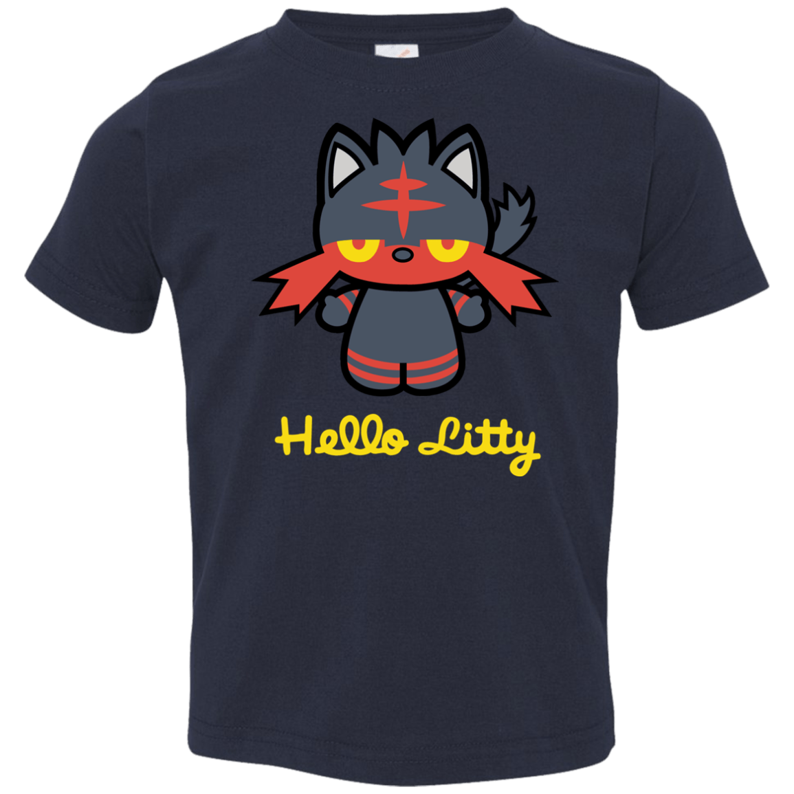 T-Shirts Navy / 2T Hello Litty Toddler Premium T-Shirt