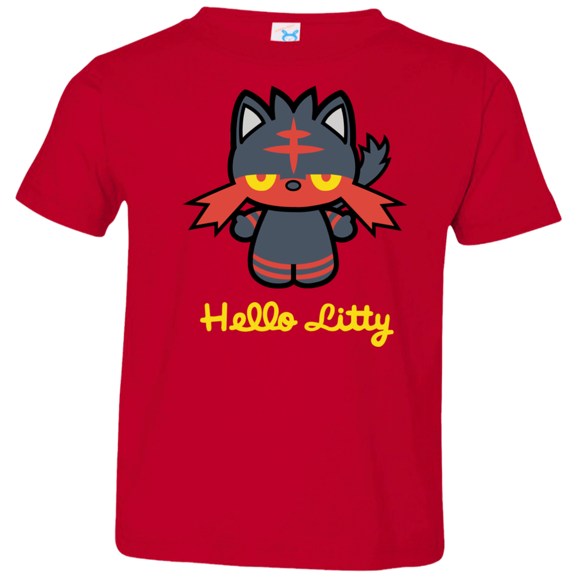 T-Shirts Red / 2T Hello Litty Toddler Premium T-Shirt