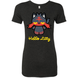 T-Shirts Vintage Black / S Hello Litty Women's Triblend T-Shirt