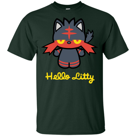 T-Shirts Forest / YXS Hello Litty Youth T-Shirt