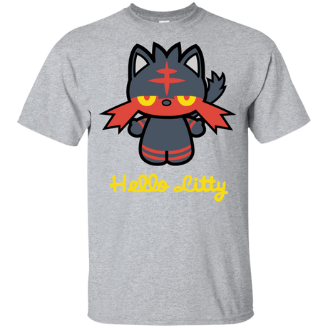 T-Shirts Sport Grey / YXS Hello Litty Youth T-Shirt