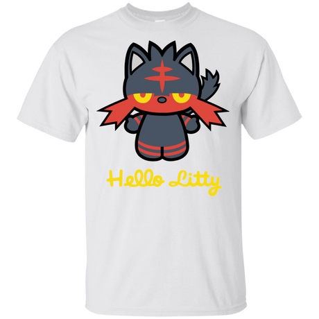 T-Shirts White / YXS Hello Litty Youth T-Shirt